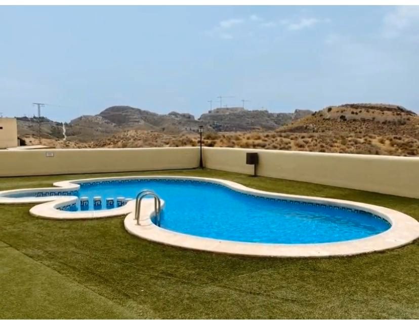 Swimming pool of Apartment for sale in Águilas  with Air Conditioner, Storage room and Balcony