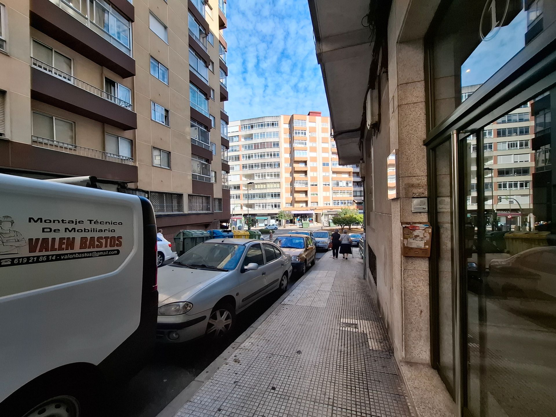 Vista exterior de Pis en venda en Vigo 