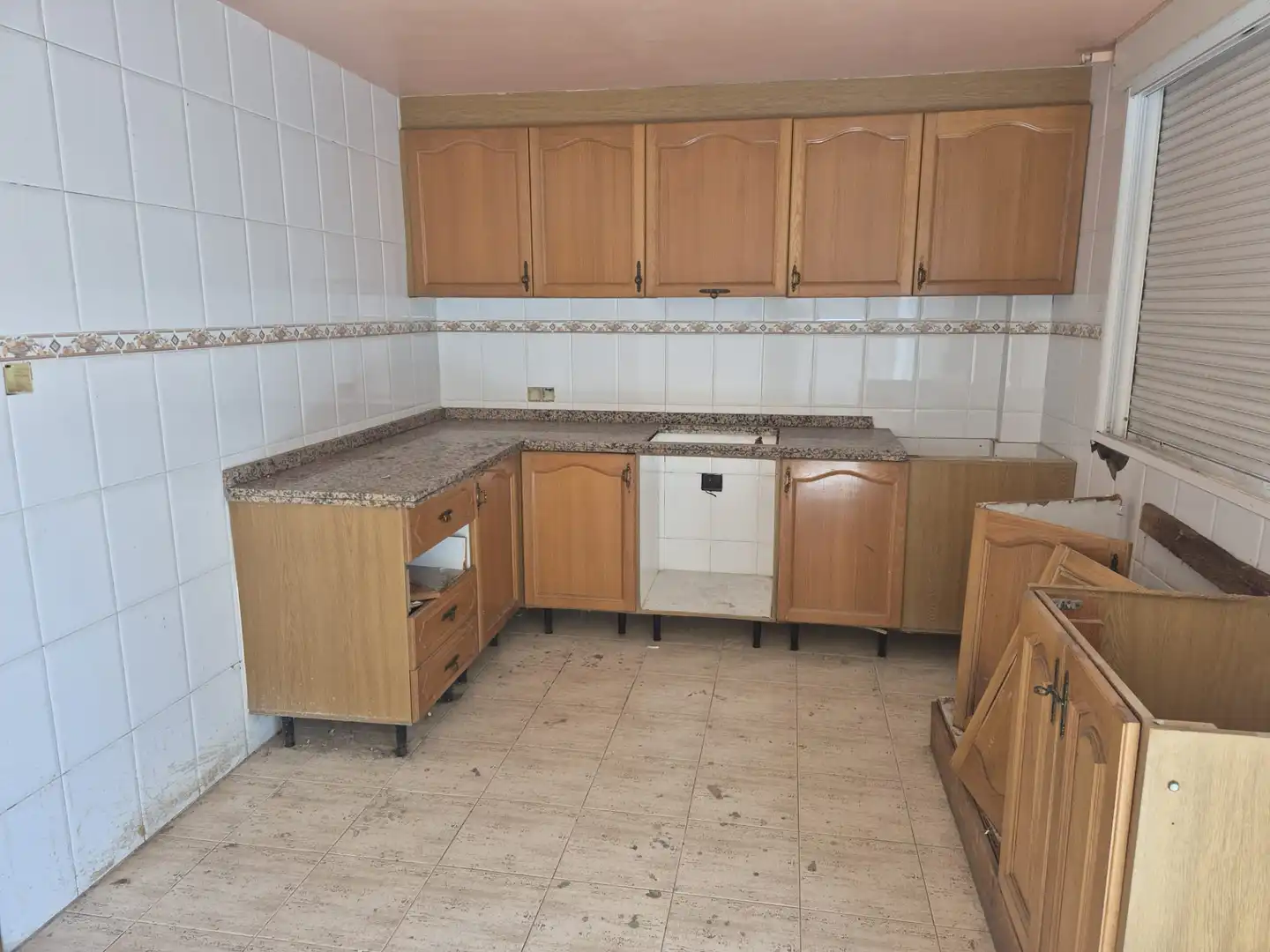Cocina de Casa adosada en venta en Gandia con Terraza y Trastero