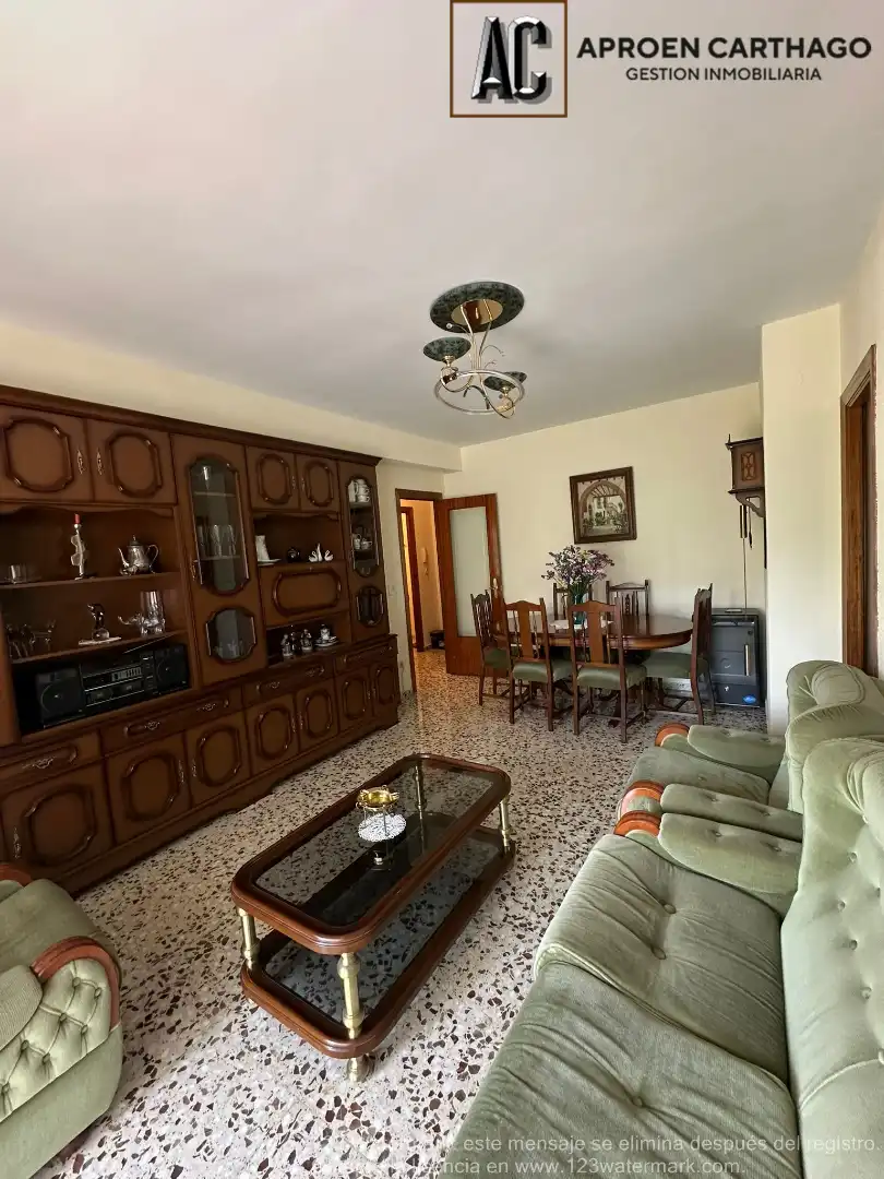 Living room of Flat for sale in Cartagena  with Air Conditioner, Terrace and Storage room
