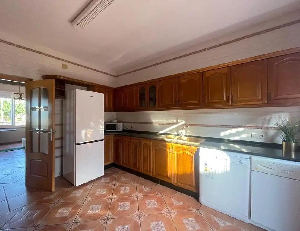 Cuina de Casa o xalet en venda en Cullera amb Aire condicionat, Jardí privat i Terrassa