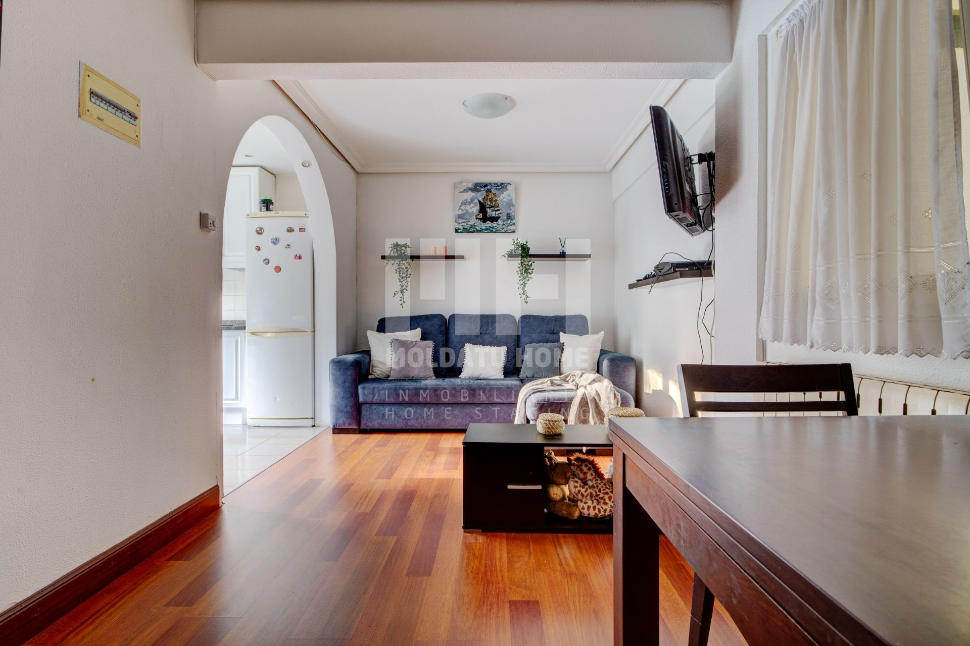 Living room of Flat for sale in Irun   with Heating, Terrace and Storage room