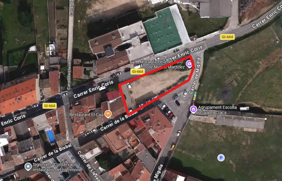 Wohnbaugrundstück zum Verkauf in Carrer de la Bisbal 47