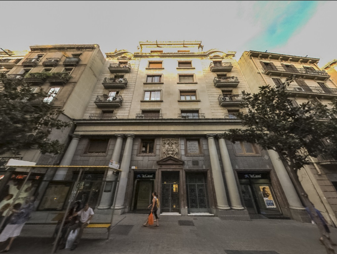 Exterior view of Apartment for sale in  Barcelona Capital  with Air Conditioner, Heating and Parquet flooring