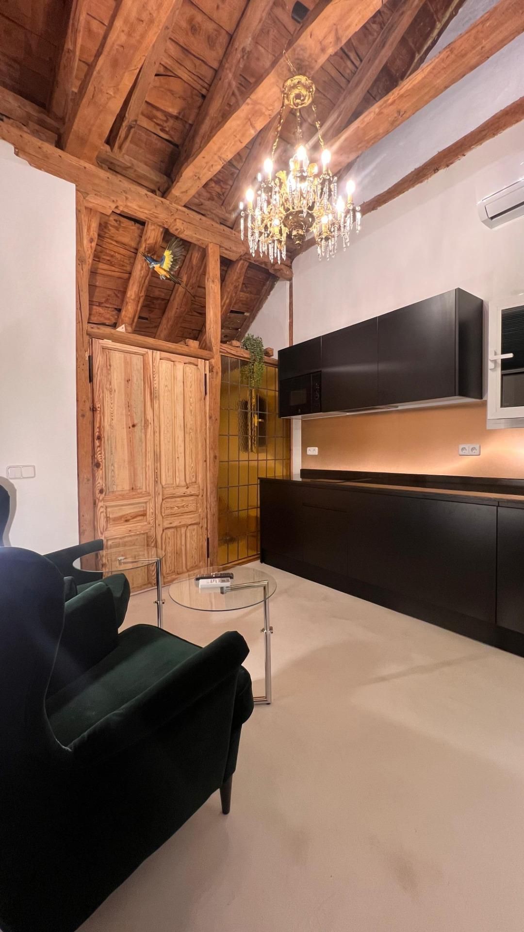 Cuina de Pis de lloguer en  Madrid Capital amb Aire condicionat i Calefacció