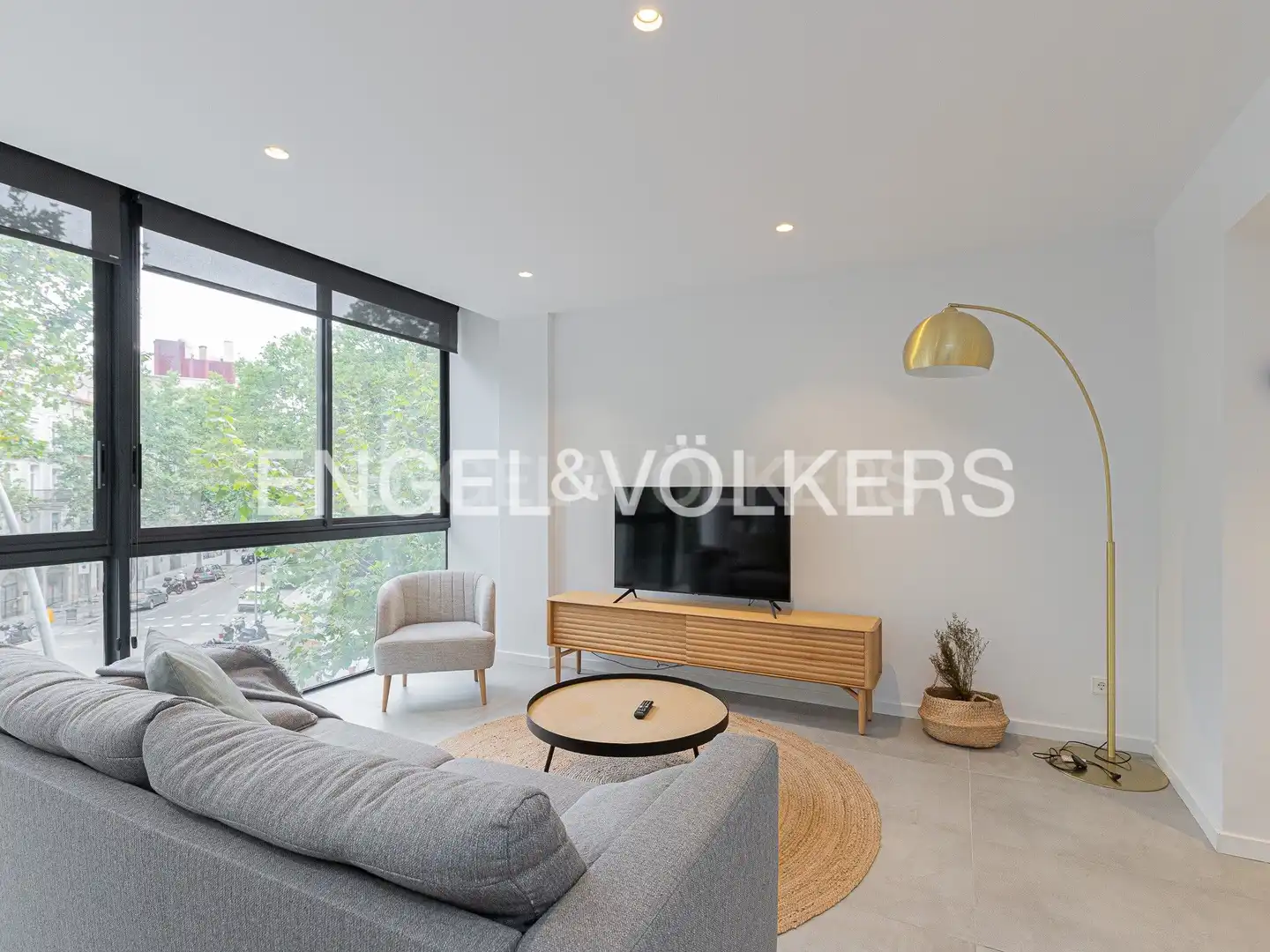 Living room of Flat for rent in Sant Martí