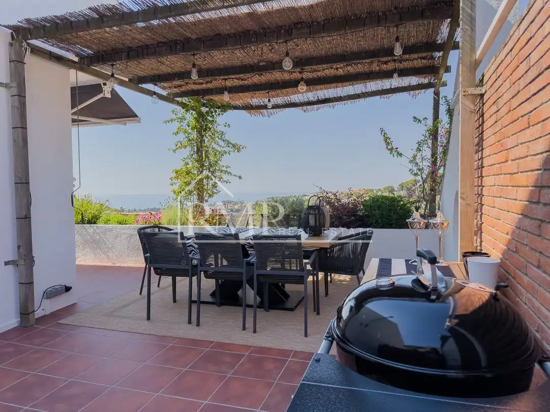 Terrace of Detached homes for sale in Sant Andreu de Llavaneres  with Air Conditioner, Heating and Terrace