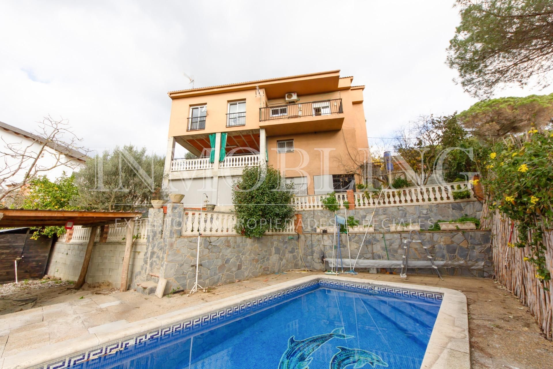 Exterior view of House or chalet for sale in Dosrius  with Heating, Private garden and Terrace