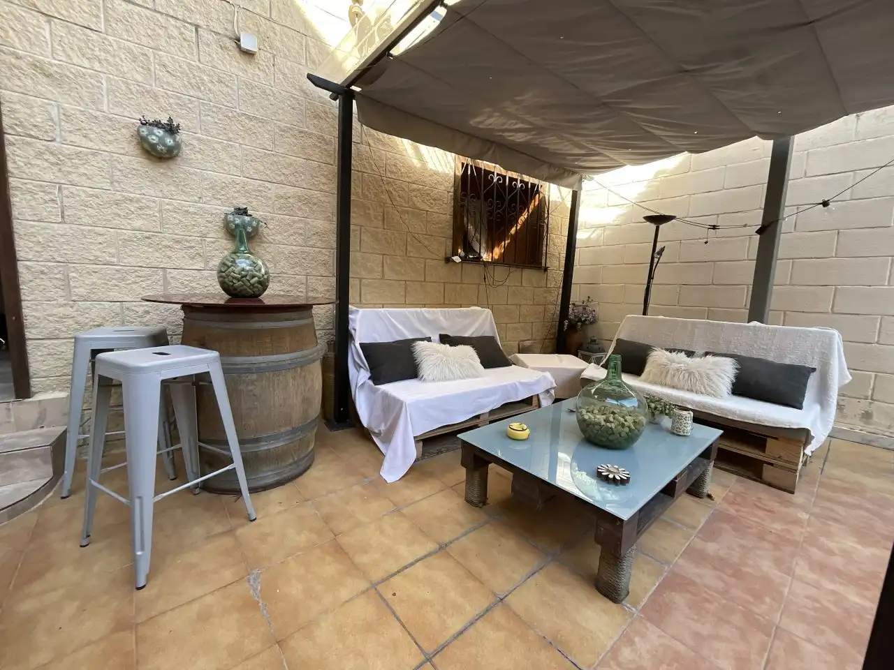 Terraza de Casa o chalet en venta en Bañares con Calefacción, Trastero y Amueblado