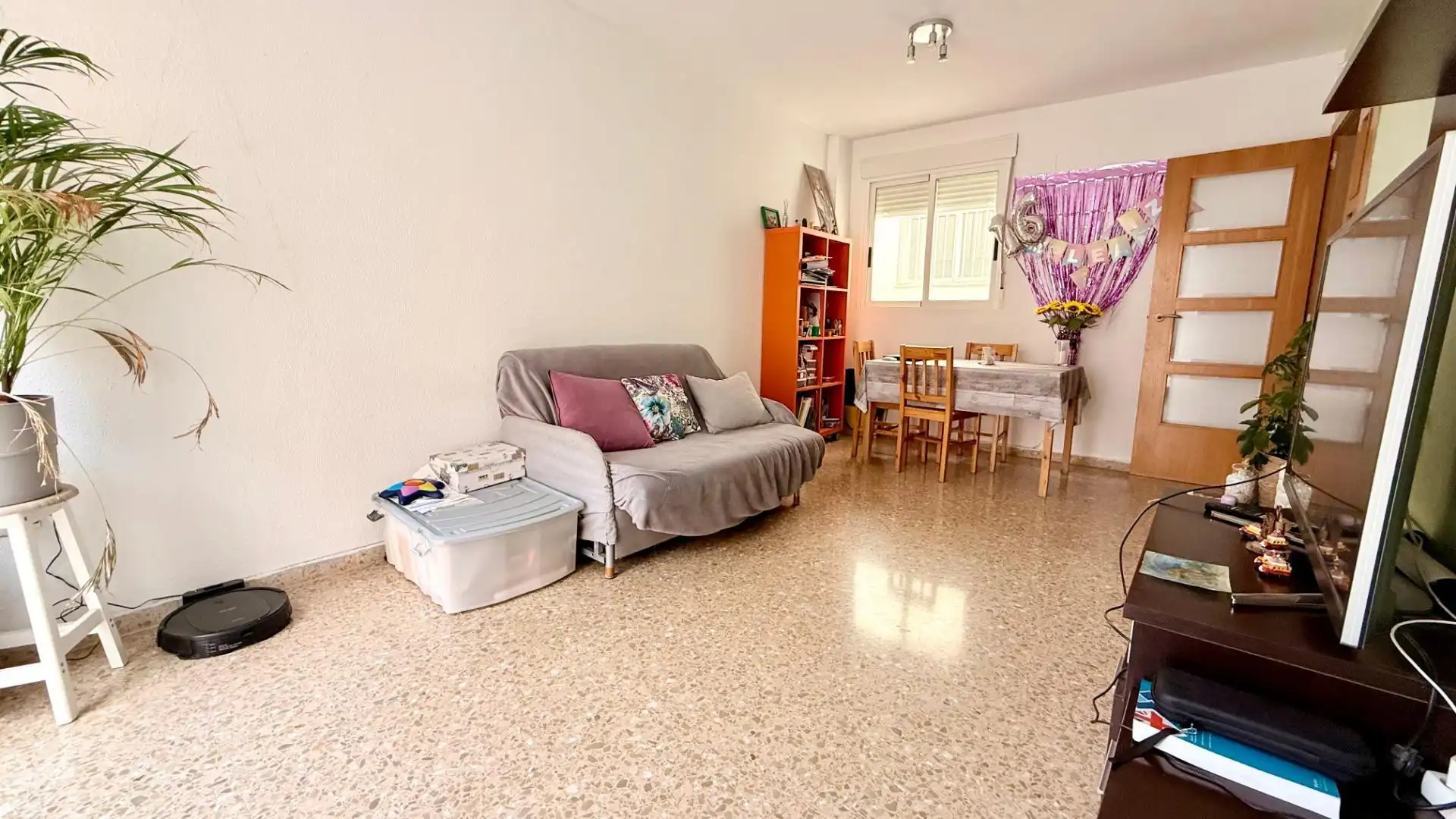 Sala de estar de Piso en venta en Museros con Trastero y Balcón