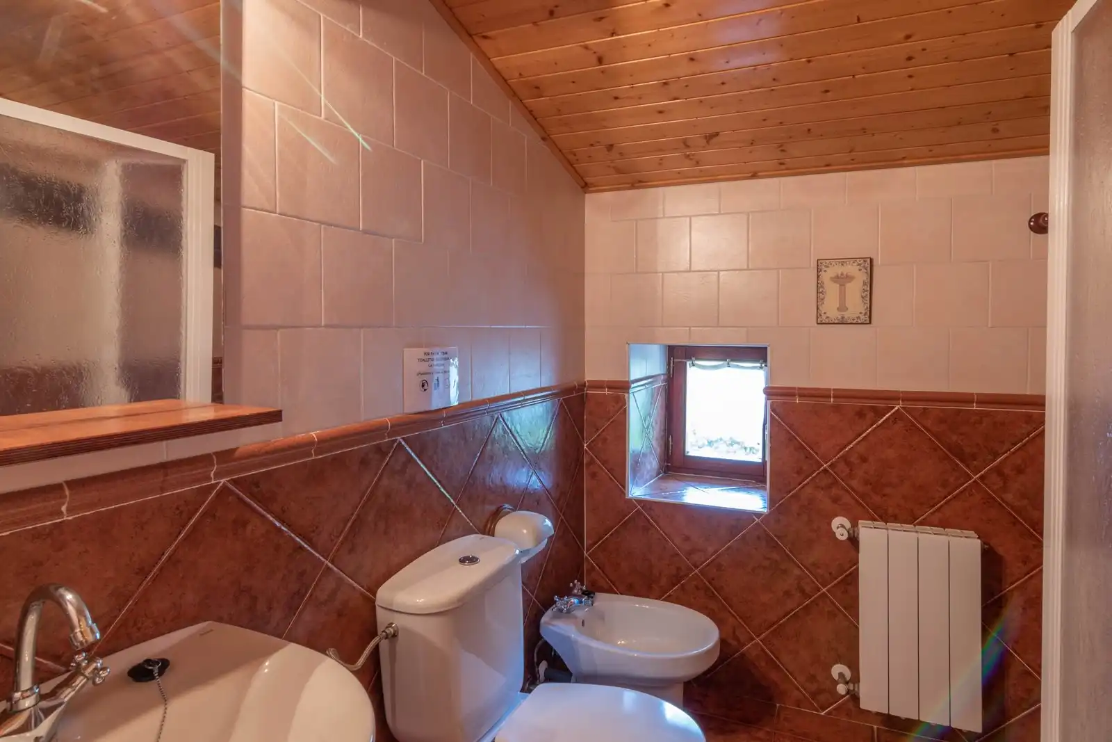 Bany de Casa o xalet en venda en Zeanuri amb Calefacció, Jardí privat i Terrassa