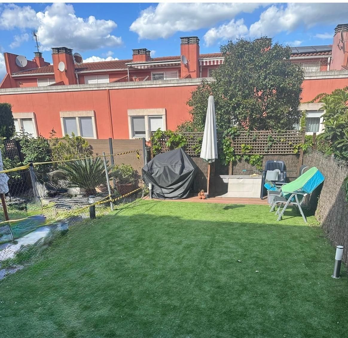 Terrace of Single-family semi-detached for sale in Cerdanyola del Vallès  with Air Conditioner, Heating and Private garden