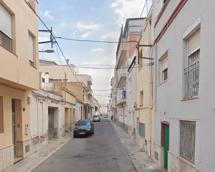 Vista exterior de Casa adosada en venta en Amposta con Trastero