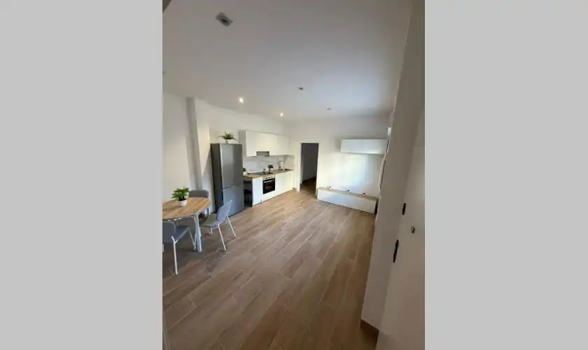 Küche von Wohnung zum Verkauf in Mojácar mit Klimaanlage, Heizung und Terrasse