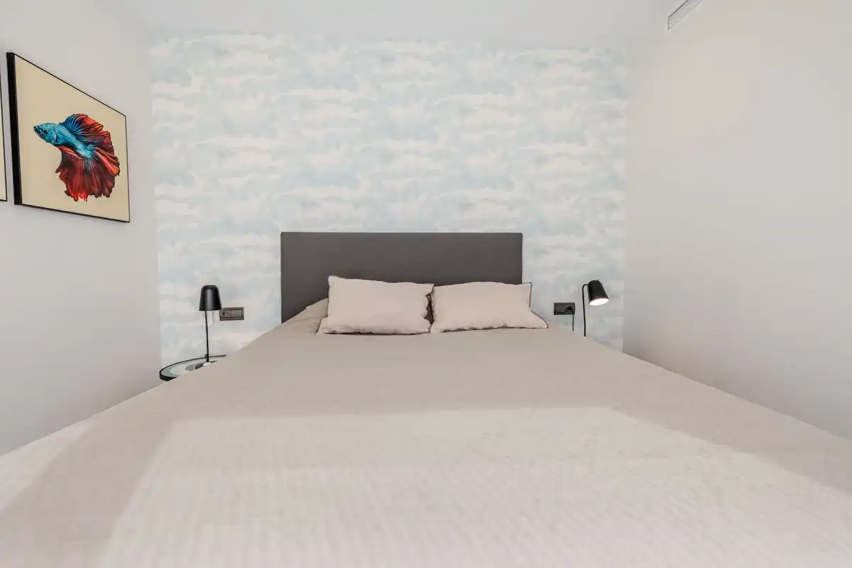Bedroom of Houses for sale in Mijas  with Air Conditioner, Private garden and Terrace
