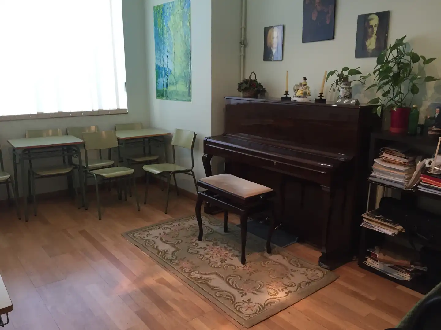 Comedor de Piso en venta en Santiago de Compostela  con Amueblado