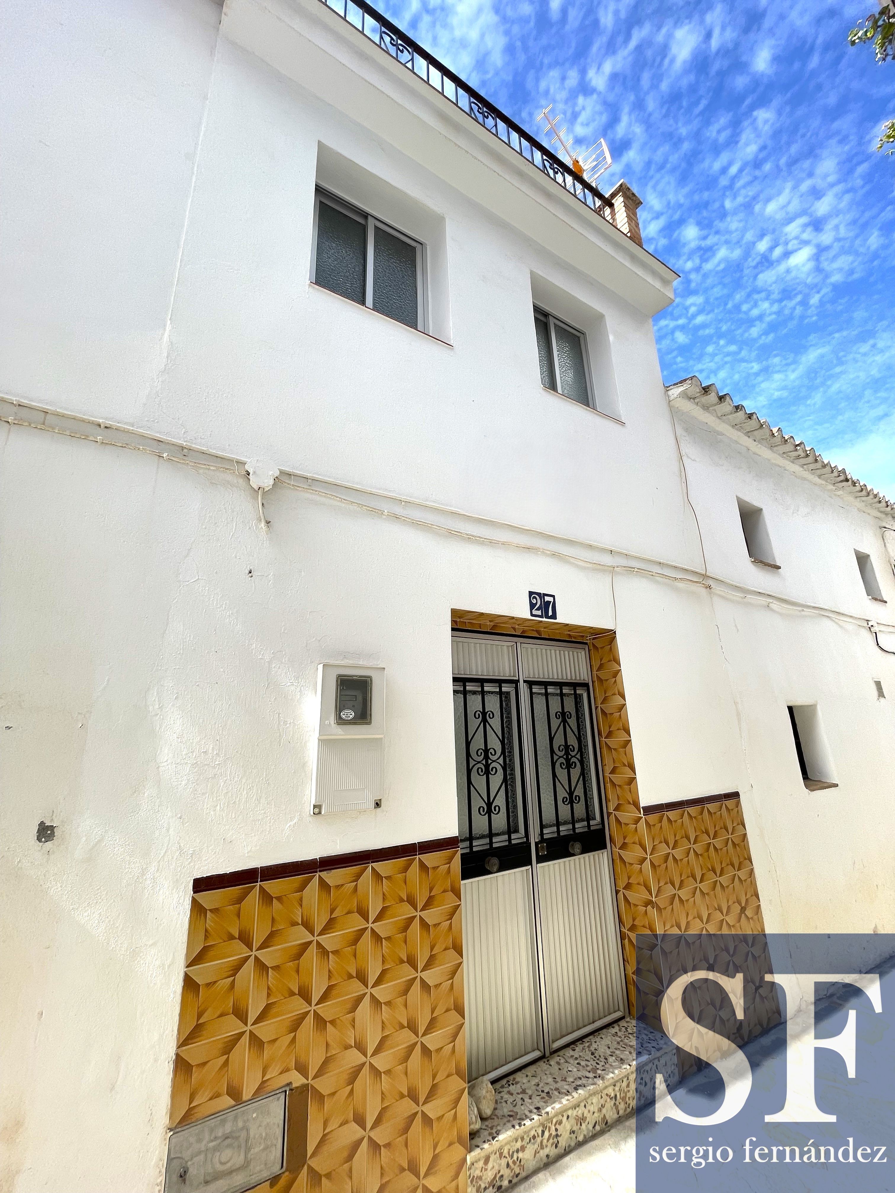 Exterior view of Single-family semi-detached for sale in Salares