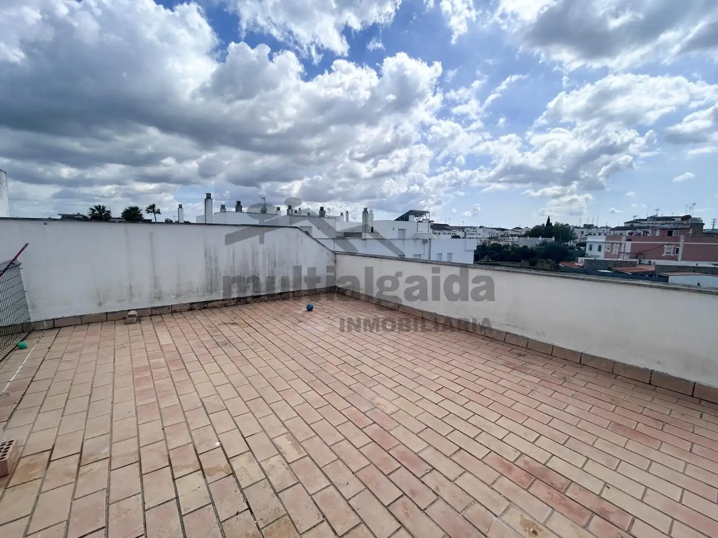 Terrasse von Wohnung zum Verkauf in Arcos de la Frontera mit Klimaanlage, Terrasse und Abstellraum