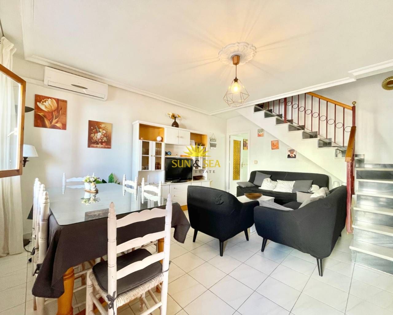 Living room of House or chalet to rent in San Pedro del Pinatar  with Heating, Terrace and Furnished