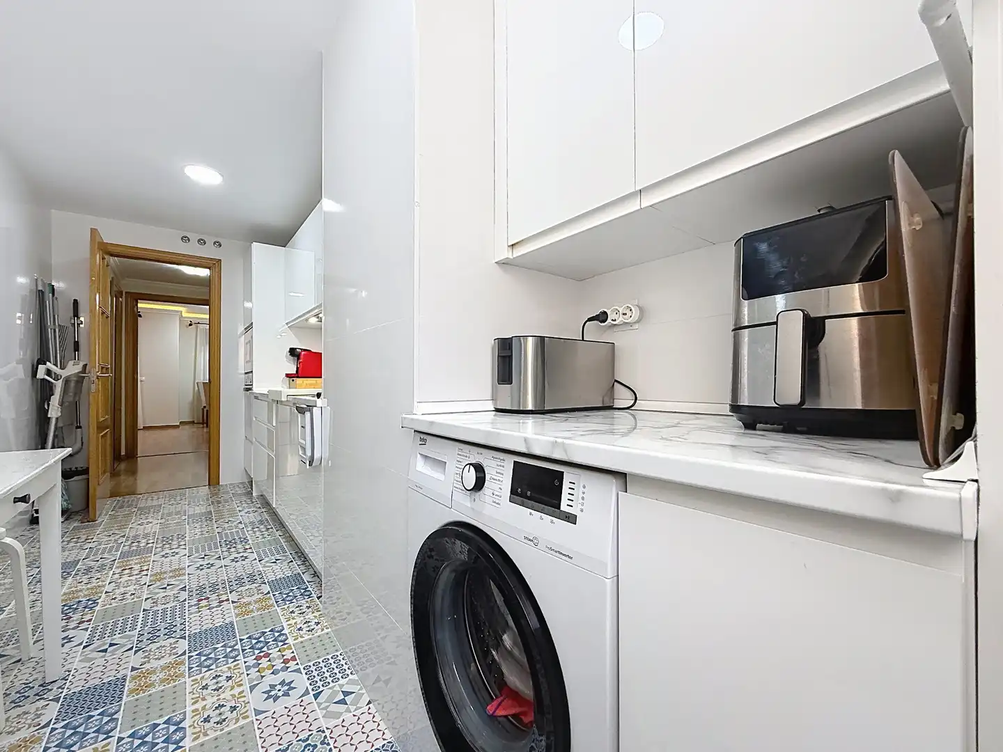 Kitchen of Flat for sale in Málaga  with Air Conditioner, Terrace and Oven