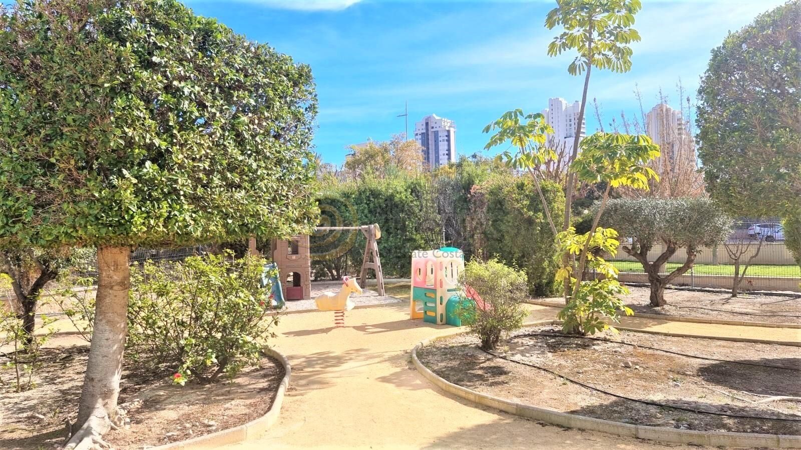 Exterior view of Apartment for sale in Benidorm  with Air Conditioner, Private garden and Terrace