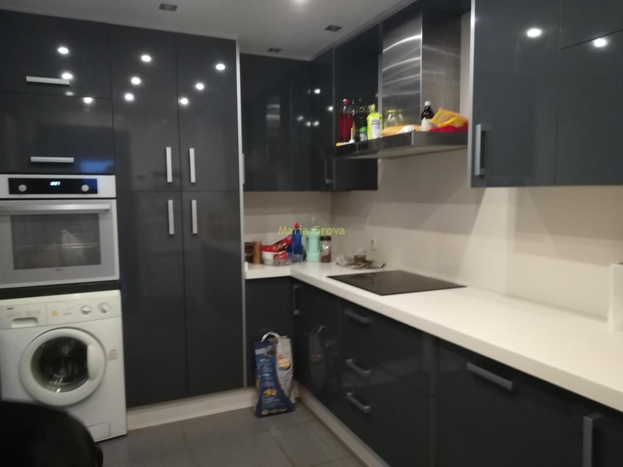 Kitchen of Flat to rent in Vigo   with Heating, Parquet flooring and Storage room