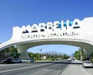 Exterior view of Residential for sale in Marbella