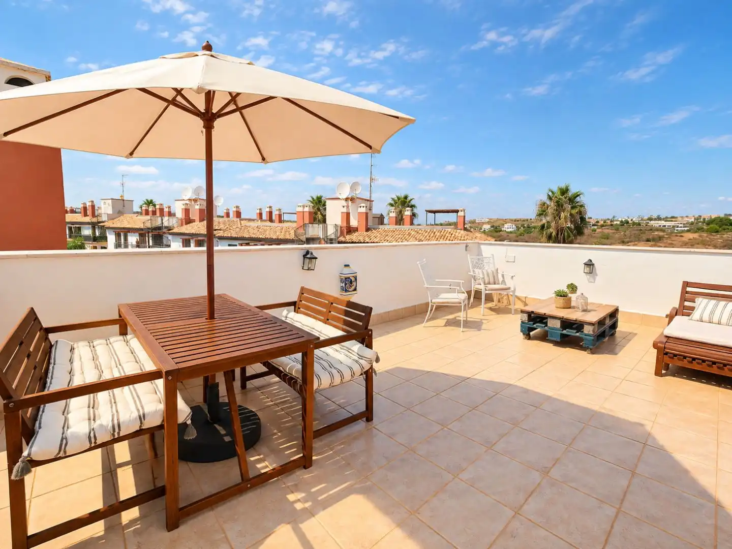 Terraza de Apartamento en venta en Costa Esuri