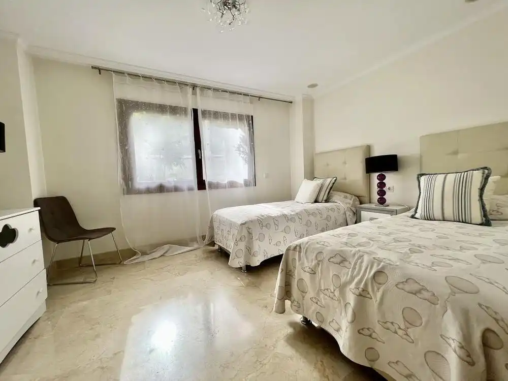 Bedroom of Ground floor for rent in Marbella  with Air Conditioner, Private garden and Terrace