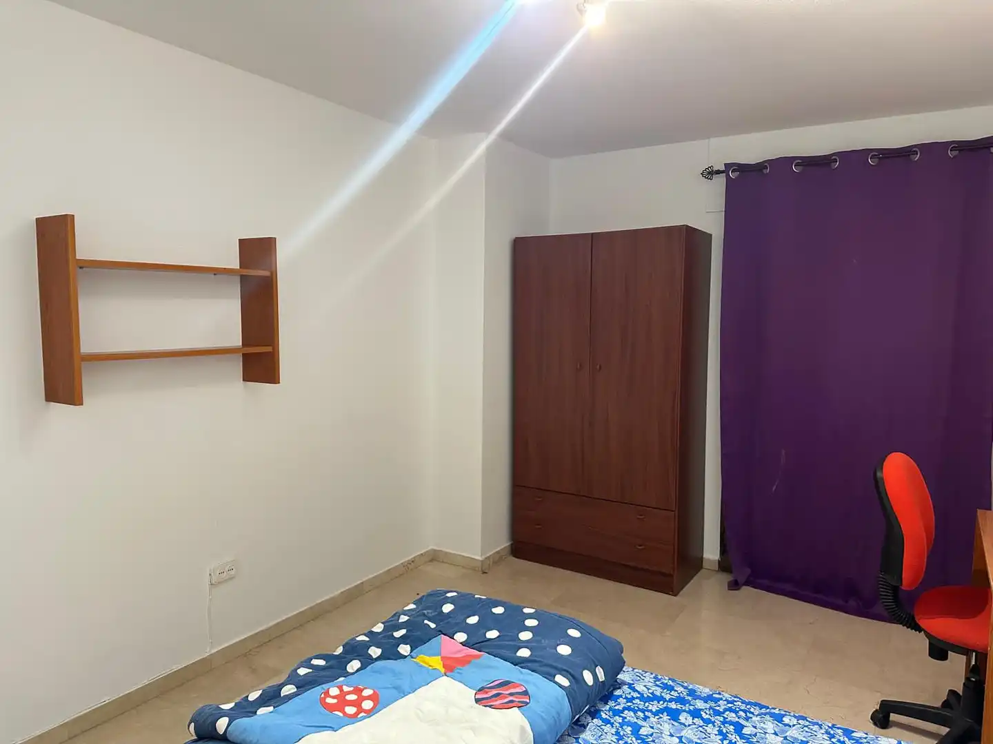 Bedroom of Flat for rent in Ciudad Real  with Air Conditioner, Heating and Furnished