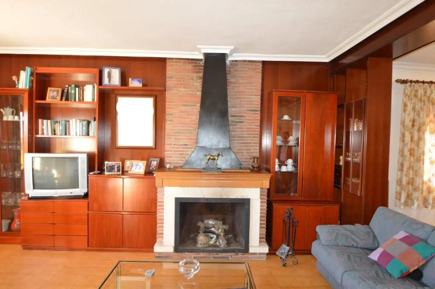 Sala de estar de Casa o chalet en venta en Benicarló con Aire acondicionado, Calefacción y Jardín privado