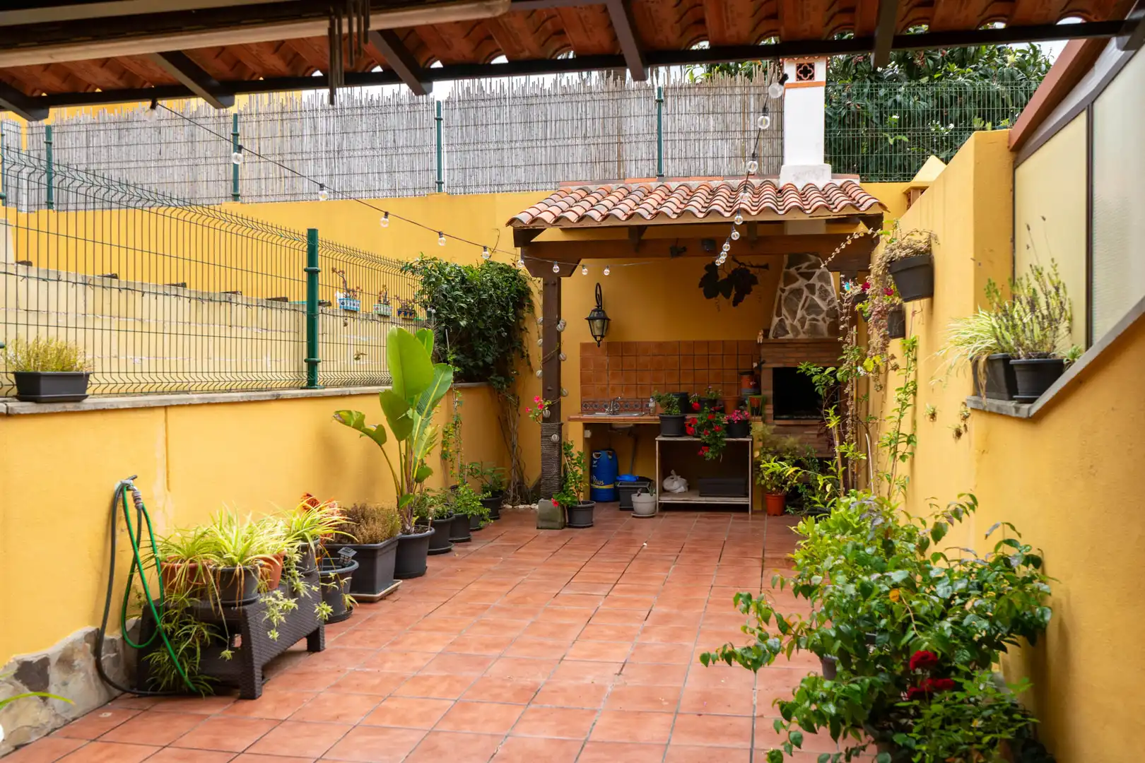 Terrassa de Casa adosada en venda en Tacoronte amb Jardí privat, Terrassa i Moblat