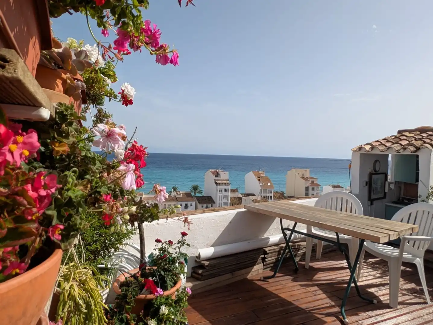 Terraza de Ático en venta en Altea con Aire acondicionado