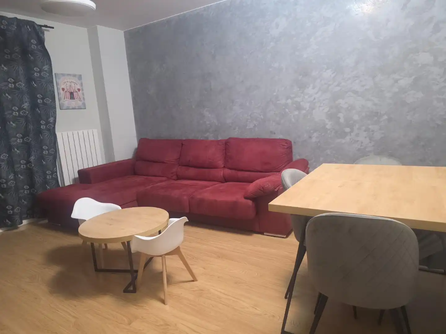 Sala d'estar de Pis en venda en Zaragoza amb Aire condicionat, Calefacció i Jardí privat