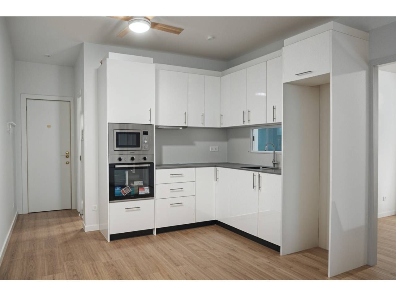 Kitchen of Flat for sale in Sabadell  with Parquet flooring