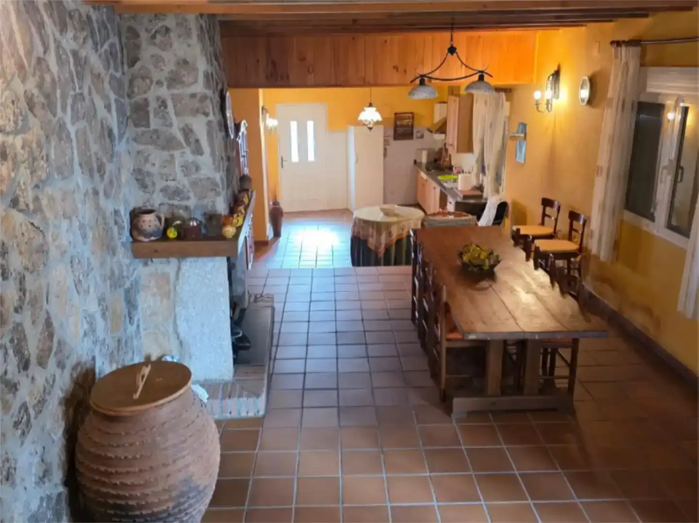 Cuina de Casa o xalet en venda en Bermillo de Sayago amb Jardí privat