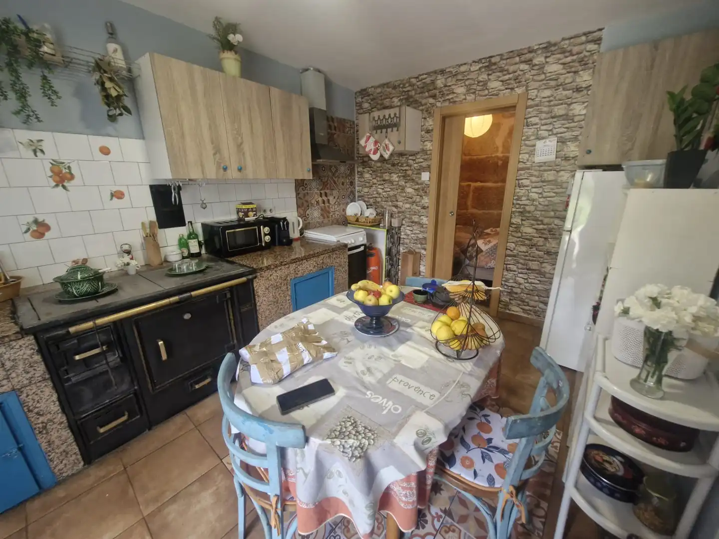 Cocina de Casa o chalet en venta en Allariz con Amueblado y Horno