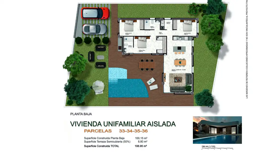 Villa con giardino in vendita a Los Montesinos, imagen 7