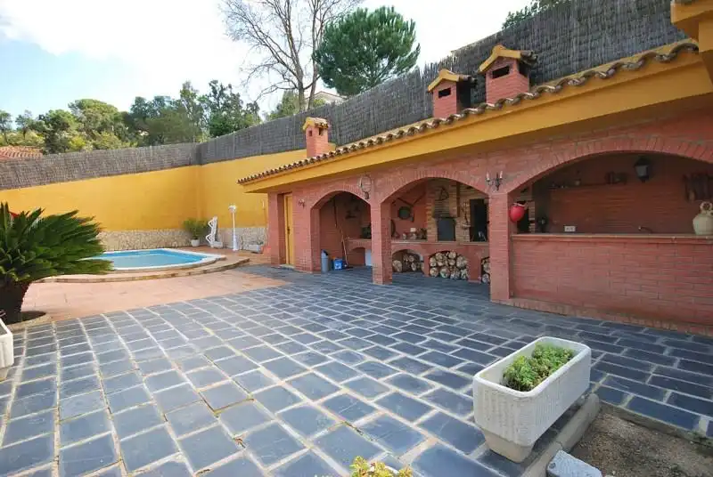 Jardín de Casa o chalet en venta en Maçanet de la Selva con Calefacción, Jardín privado y Piscina