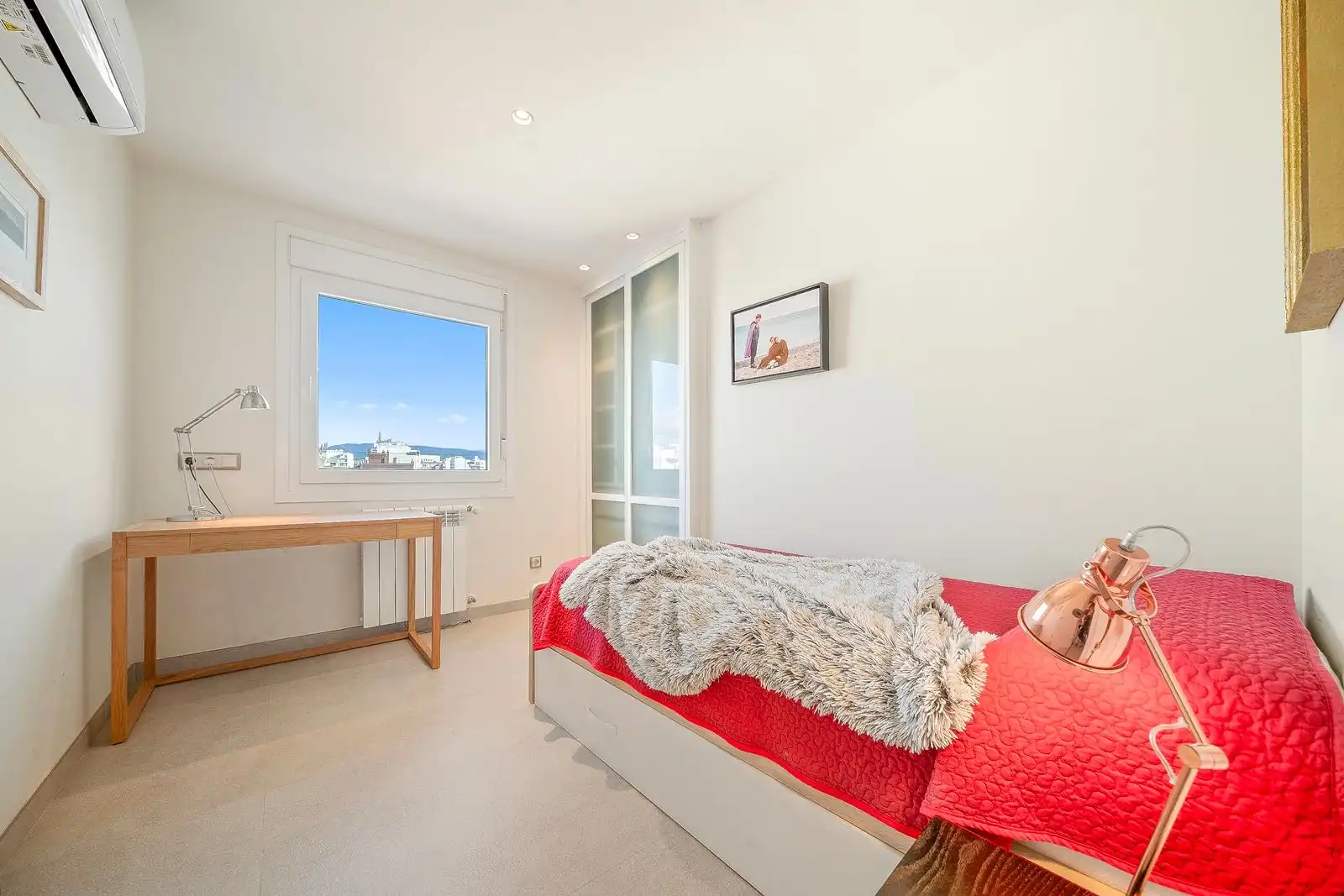 Bedroom of Attic for sale in  Palma de Mallorca  with Air Conditioner, Heating and Terrace