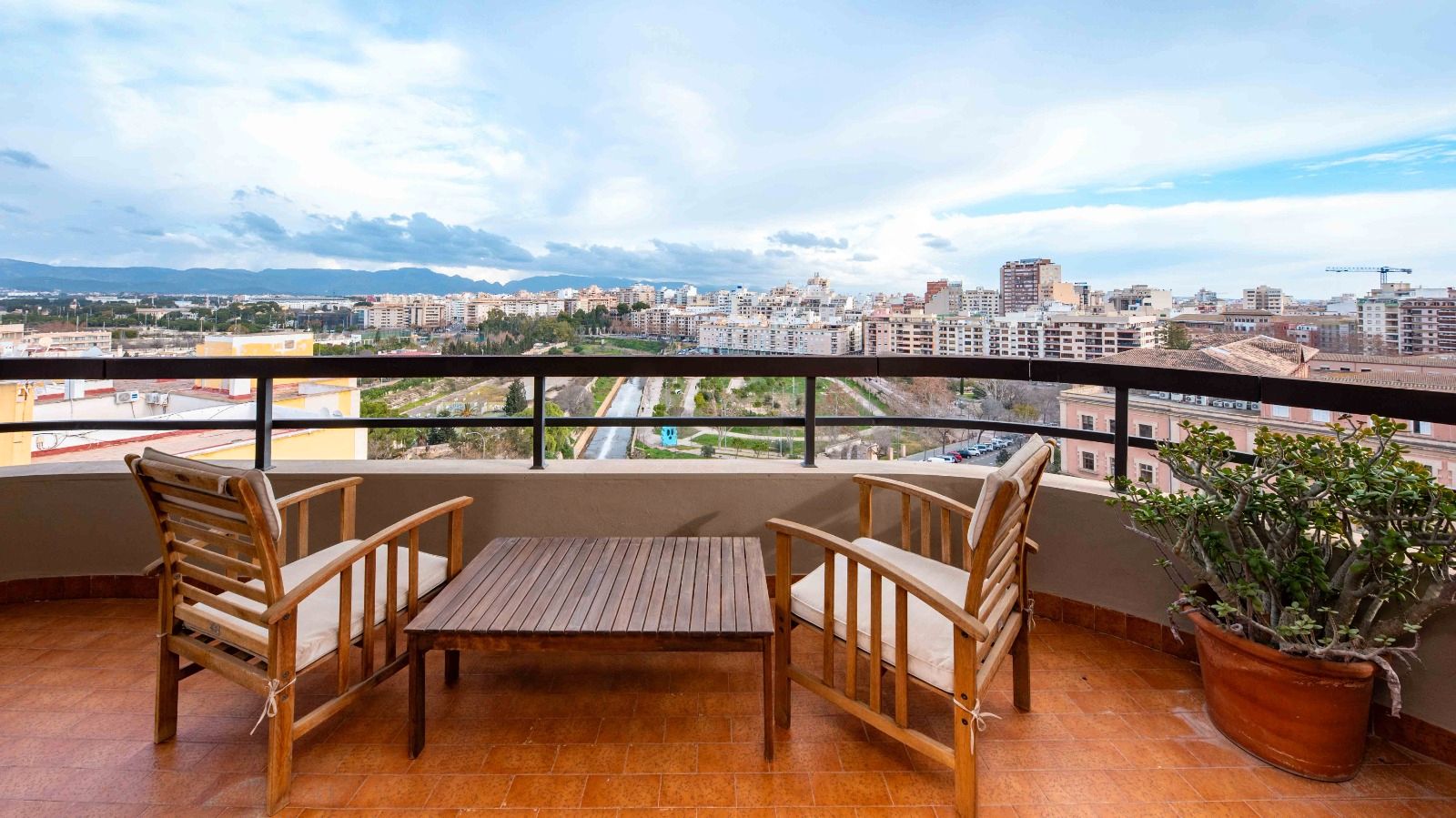 Terrassa de Apartament en venda en  Palma de Mallorca amb Aire condicionat i Moblat