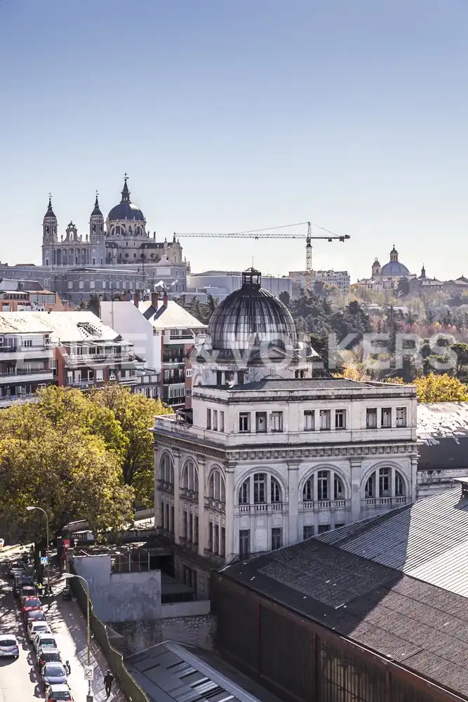 Exterior view of Flat for rent in Madrid  with Air Conditioner and Heating