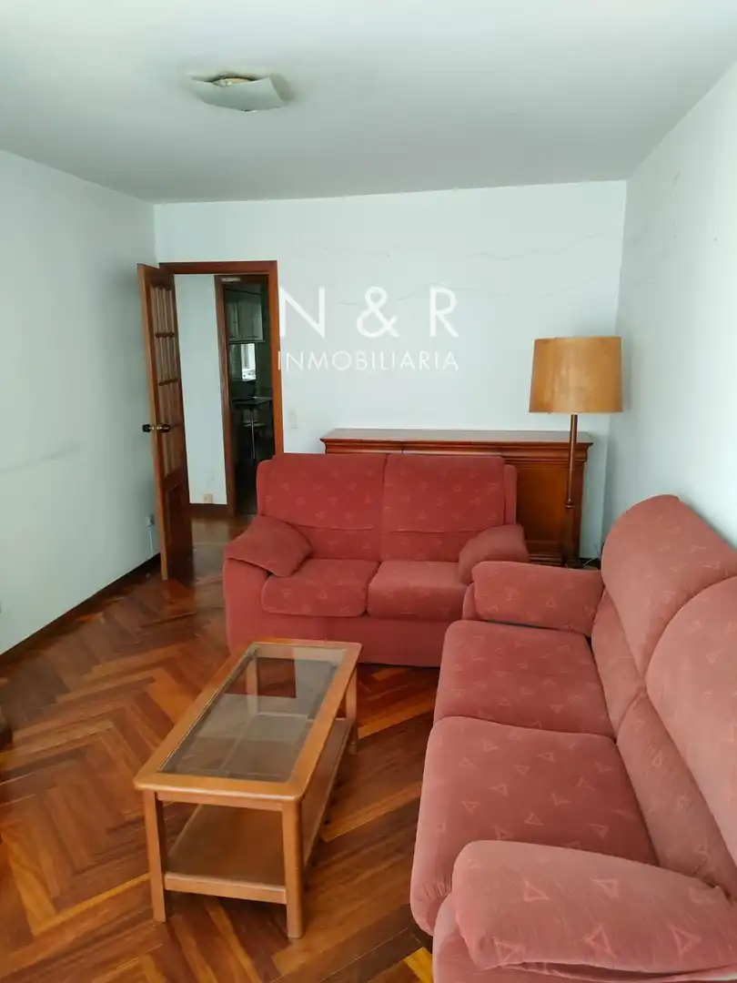 Sala de estar de Piso de alquiler en Santiago de Compostela  con Calefacción