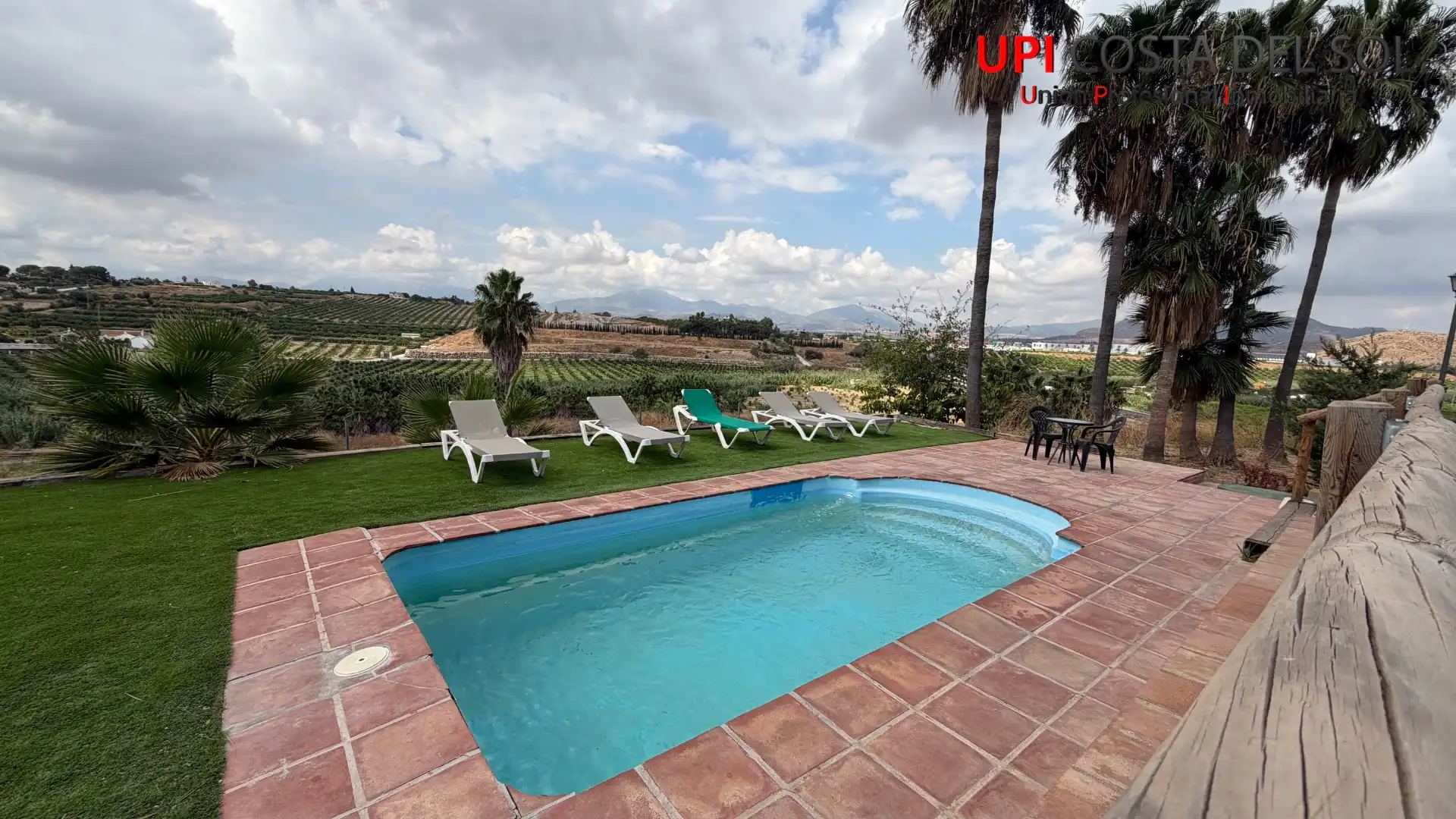 Piscina de Finca rústica en venta en Cártama con Aire acondicionado, Jardín privado y Terraza