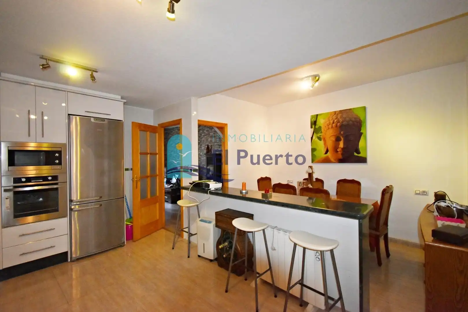 Cocina de Dúplex en venta en Mazarrón con Aire acondicionado, Calefacción y Amueblado