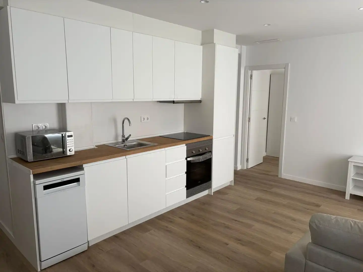 Küche von Wohnungen zur Miete in  Valencia Capital mit Klimaanlage