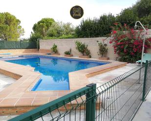 Swimming pool of House or chalet for sale in  Jaén Capital  with Air Conditioner, Heating and Swimming Pool