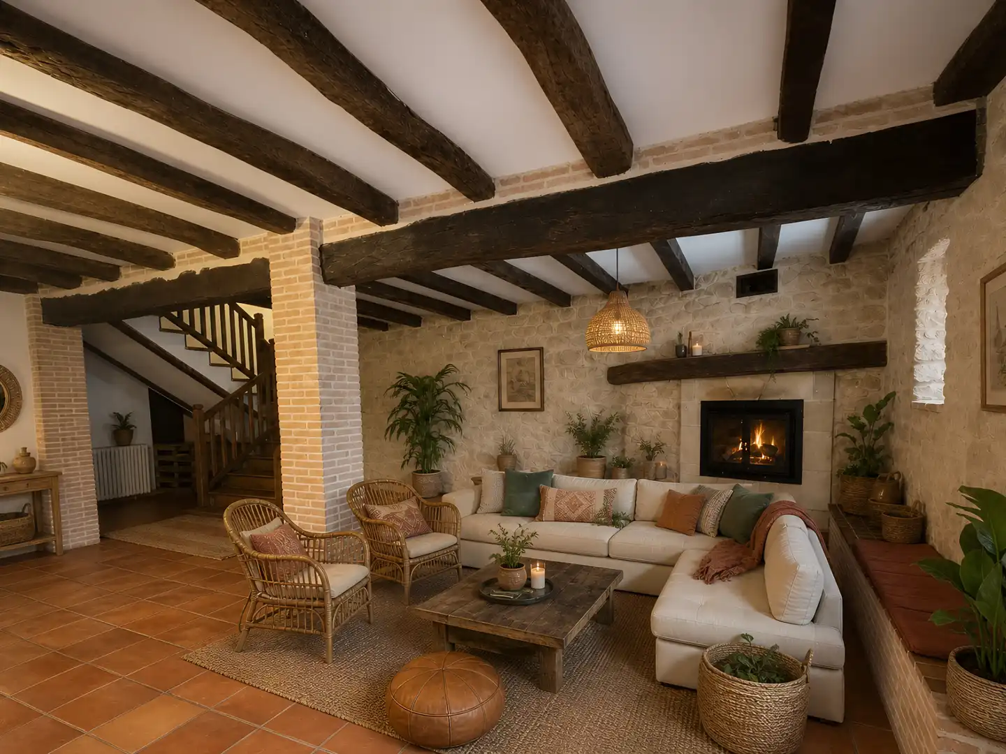 Sala de estar de Finca rústica en venta en Villarcayo de Merindad de Castilla la Vieja con Calefacción, Terraza y Amueblado