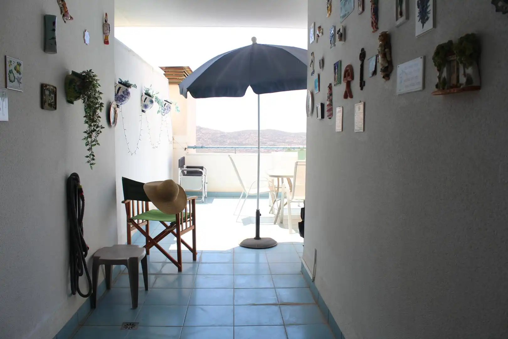 Terrassa de Apartament en venda en Vícar amb Aire condicionat, Jardí privat i Terrassa