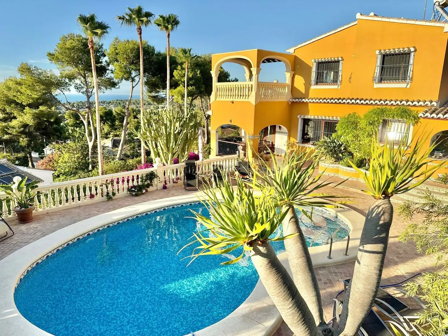 Exterior view of Houses for sale in Jávea / Xàbia  with Air Conditioner, Heating and Private garden